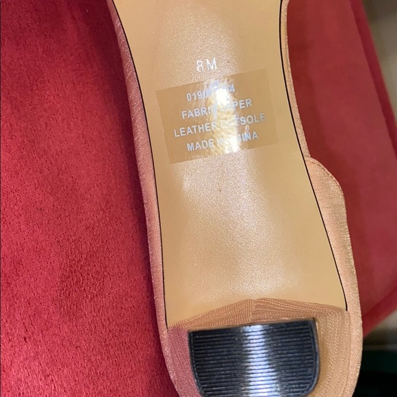 Cold water creek pump heels size 8 NWT peep toe. - Picture 4 of 5